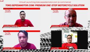 Melonjak Saat Pandemi, Sepeda Motor  Indonesia Terjun ke Bisnis E-commerce