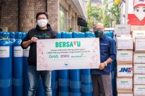 BenihBaik Salurkan Donasi 1.100 Tabung Oksigen dari Pengguna Grab