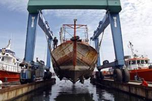 Kementeriannya Luhut Pelototi K3 Industri Galangan Kapal