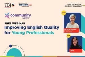 TBI dan SINDOnews Gelar Webinar Pentingnya Bahasa Inggris bagi Profesional Muda