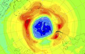 Picu Reaksi Katalitik, Lubang Ozon di Antartika Semakin Besar