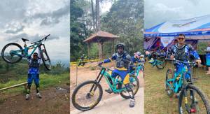 Obati Rasa Rindu Atlet Downhill, Teras CAF Gelar Kejuaraan di Lembang