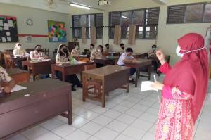 Hari Pertama Simulasi PTM di Kota Bogor, Kepsek: Siswa Sangat Antusias
