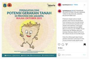 Peringatan, Oktober Ada Potensi Pergerakan Tanah di Wilayah DKI Jakarta