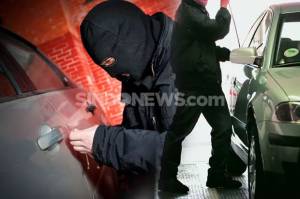 Aksi Pencurian Mobil di Karang Bahagia Bekasi Terekam CCTV