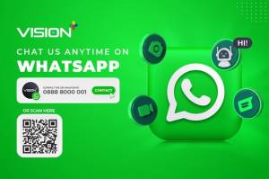 Mau Tanya-Tanya tentang Vision+? Langsung Saja Chat ke Nomor WhatsApp Ini!