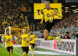 Liga Jerman: Haaland Cetak Dua Gol, Dortmund Ganyang Mainz