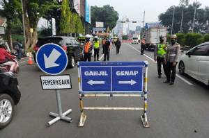 Ganjil Genap Mulai Normal, 75 Anggota Polisi Jaga 3 Jalan Ini
