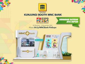 Dukung Virtual FinExpo BIK 2021, MNC Bank (BABP) Tebar Hadiah Ratusan Juta Rupiah