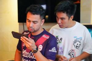 Raffi Ahmad Sewot, Baim Wong Ledek Permainan Rans Cilegon FC
