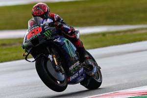 MotoGP Emilia Romagna 2021: Quartararo Ragu Kalahkan Ducati di Trek Basah
