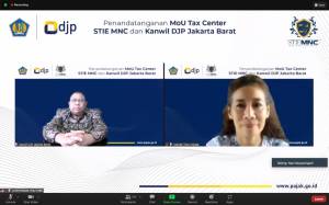 Dukung Peran Tax Center, STIE MNC Jalin Kerja Sama dengan Kanwil DJP Jakarta Barat