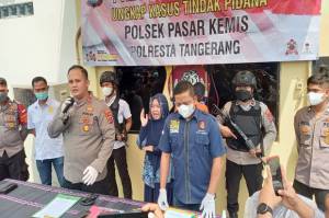 Polisi Ringkus Perampok Bermodus Pesan Taksi Online di Tangerang