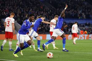 Liga Europa Leicester vs Spartak Moskow: Vardy Gagal Eksekusi Penalti, The Foxes Harus Puas Seri