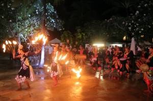 Sempat Terhalang Hujan, Welcoming Party Indonesia Badminton Festival Berlangsung Meriah