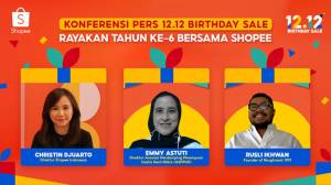 Seru, Shopee Gelar Festival Terbesar Akhir Tahun Shopee 12.12 Birthday Sale untuk Rayakan 6 Tahun Kebersamaan