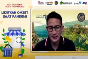 Indonesia UKM Forum-Radio Trijaya: Menparekraf Dorong Digitalisasi UMKM