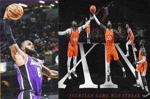 Hasil Pertandingan NBA, Kamis (25/11/2021): Suns Cetak 14 Kemenangan Beruntun, LeBron Menggila