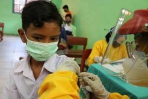 203.974 Anak SD di Bekasi Bakal Terima Vaksin