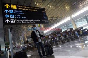 Penumpang di Bandara Soetta Sentuh Angka Tertinggi Selama Pandemi Covid-19