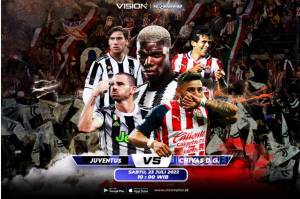 Nonton Juventus vs Chivas D.G. Eksklusif di Vision+, Nantikan Berbagai Pertandingan Selanjutnya