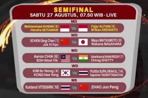 Bertemu di Semifinal BWF World Championship 2022, Saksikan Perjuangan Ahsan/Hendra vs Fajar/Rian