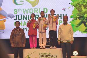 Kejuaraan Dunia Wushu Junior 2022: Annasera Rebut Emas, Indonesia Lampaui Target