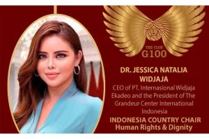 Jessica N Widjaja Dipilih Jadi Ketua G100 Indonesia