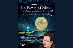 Denny JA Luncurkan Buku The Power of Silence, Ceritakan Perjalanan Batin Melalui Lukisan