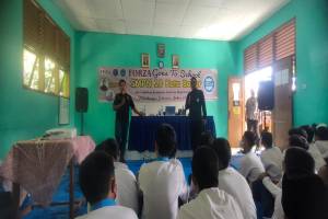 Forza Edukasi Bahaya Narkoba di SMP Negeri 18 Kota Bogor