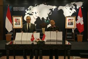 Indonesia dan Swiss Teken MoU untuk Tingkatkan Perdagangan