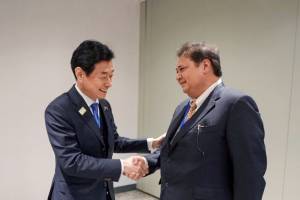 Menko Airlangga dan Menteri Nishimura Bahas Kemitraan Ekonomi Hijau, IJ-EPA dan Dukungan ke IPEF