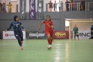 Hasil Liga Futsal Profesional Putri: Muara Enim United Gasak Netic Ladies 3-0
