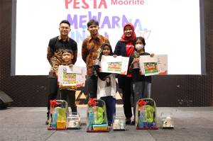 Ajang Pesta Moorlife Mewarnai Indonesia Berikan Apresiasi pada 180.000 Anak Bangsa