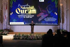 Peringatan Nuzulul Quran Nasional, Wamenag: Spirit Al-Quran Rawat Keragaman Indonesia