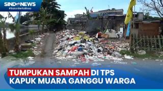 5 Hari Tak Diangkut, Tumpukan Sampah di TPS Kapuk....