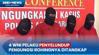 Polres Aceh Barat Tangkap 4 WNI Pelaku Penyelundup....
