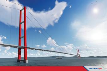 Turki Miliki Jembatan Lebih Tinggi dari Menara Eiffel