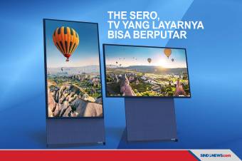 The Sero, TV dengan Layar Rotasi Pertama di Dunia