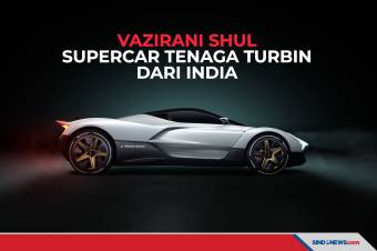 Mengenal Vazirani Shul, Supercar Tenaga Turbin dari India