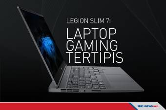 Legion Slim 7i, Laptop Gaming Tertipis Buatan Lenovo