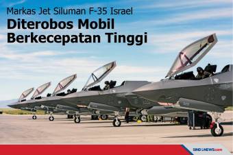 Markas Jet F-35 Israel Diterobos Mobil Berkecepatan Tinggi