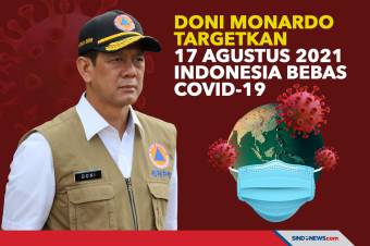 Doni Monardo Targetkan 17 Agustus 2021 Indonesia Bebas Covid-19