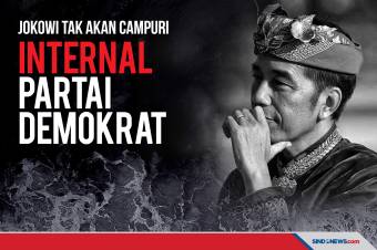 Jokowi Tidak Akan Mencampuri Urusan Internal Partai Demokrat