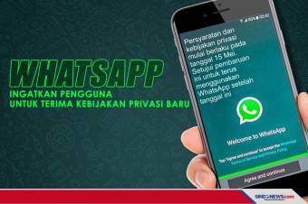 WhatsApp Ingatkan untuk Terima Kebijakan Privasi Baru