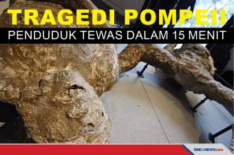 Mengerikannya Tragedi Pompeii Penduduk Tewas dalam 15 Menit