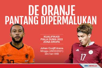 Preview Belanda vs Latvia: De Oranje Pantang Dipermalukan Lagi