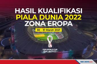 Hasil Lengkap Kualifikasi Piala Dunia 2022, 30-31 Maret 2021