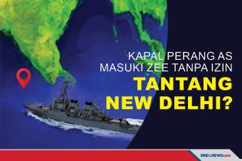 Kapal Perang AS masuki ZEE Tanpa Izin, Tantang New Delhi?