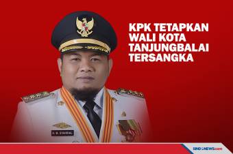 KPK Tetapkan Wali Kota Tanjungbalai sebagai Tersangka